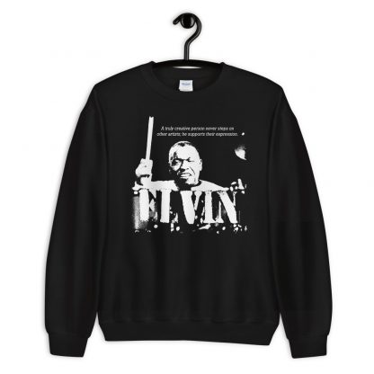 Elvin Jones Jazz Wisdom Unisex Sweatshirt (1-color) - Image 2