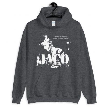 Jaco Pastorius Jazz Wisdom Unisex Hoodie (1-color) - Image 3