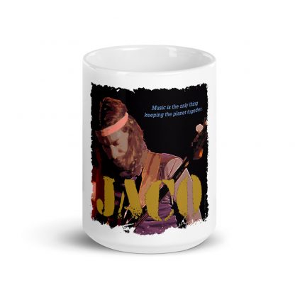 Jaco Pastorius Jazz Wisdom Mug - Image 2