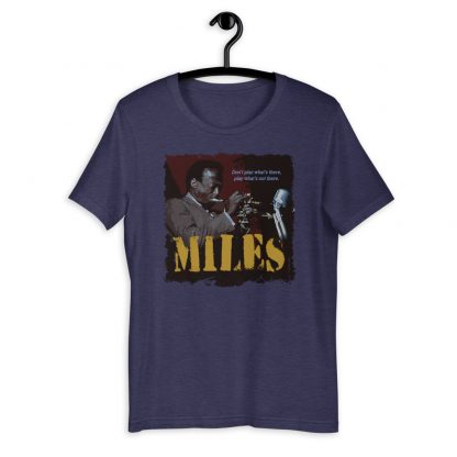 Miles Davis Jazz Wisdom Short-Sleeve Unisex T-Shirt - Image 5