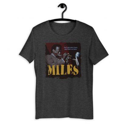 Miles Davis Jazz Wisdom Short-Sleeve Unisex T-Shirt - Image 8