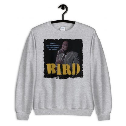 Charlie Parker Jazz Wisdom Unisex Sweatshirt - Image 3