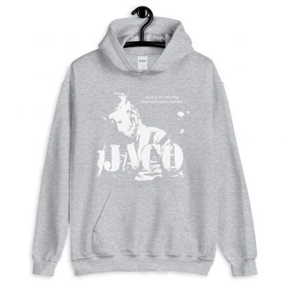 Jaco Pastorius Jazz Wisdom Unisex Hoodie (1-color) - Image 5