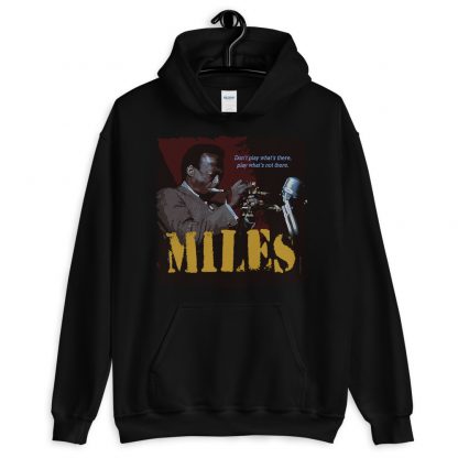 Miles Davis Jazz Wisdom Unisex Hoodie