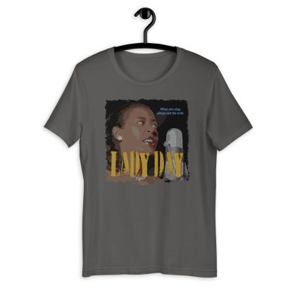 Billie Holiday Jazz Wisdom Short-Sleeve Unisex T-Shirt - Image 7