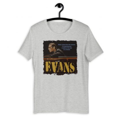Bill Evans Jazz Wisdom Short-Sleeve Unisex T-Shirt - Image 10