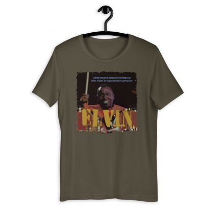 Elvin Jones Jazz Wisdom Short-Sleeve Unisex T-Shirt - Image 6