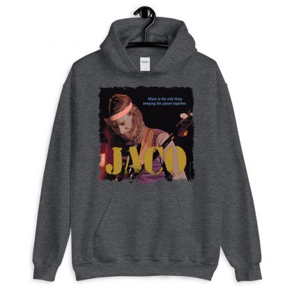 Jaco Pastorius Jazz Wisdom Unisex Hoodie - Image 2