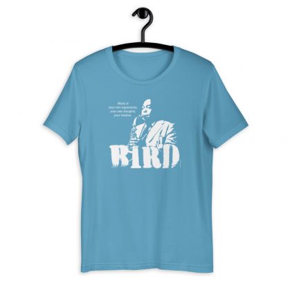 Charlie Parker Jazz Wisdom Short-Sleeve Unisex T-Shirt (1-color) - Image 8