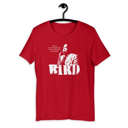 Charlie Parker Jazz Wisdom Short-Sleeve Unisex T-Shirt (1-color) - Image 10