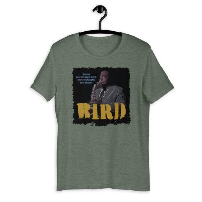 Charlie Parker Jazz Wisdom Short-Sleeve Unisex T-Shirt - Image 4