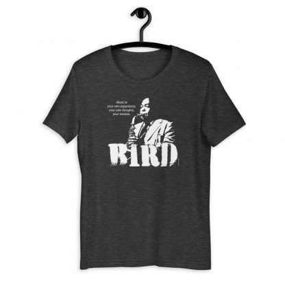 Charlie Parker Jazz Wisdom Short-Sleeve Unisex T-Shirt (1-color) - Image 5