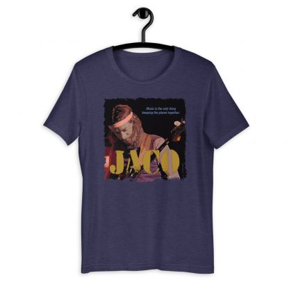 Jaco Pastorius Jazz Wisdom Short-Sleeve Unisex T-Shirt - Image 5