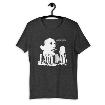 Billie Holiday Jazz Wisdom Short-Sleeve Unisex T-Shirt (1-color) - Image 6
