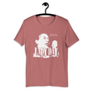 Billie Holiday Jazz Wisdom Short-Sleeve Unisex T-Shirt (1-color)