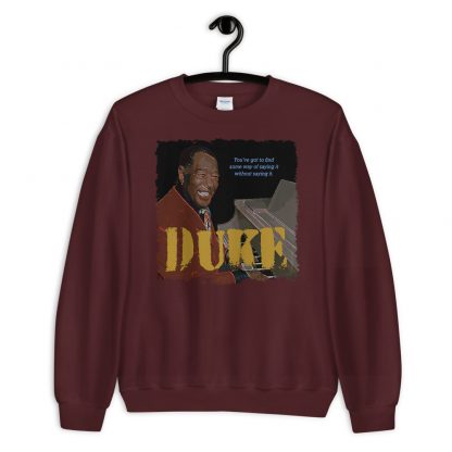 Duke Ellington Jazz Wisdom Unisex Sweatshirt - Image 5