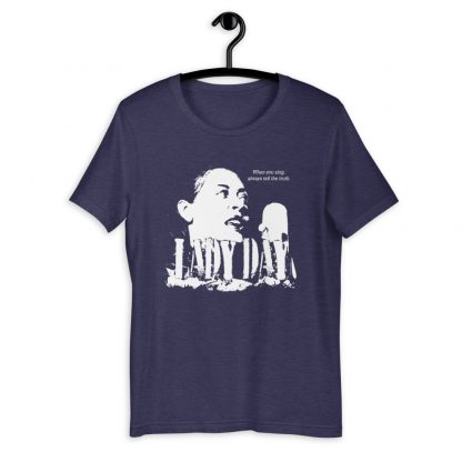 Billie Holiday Jazz Wisdom Short-Sleeve Unisex T-Shirt (1-color) - Image 4