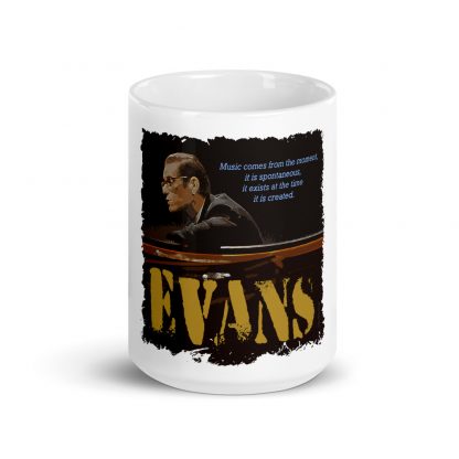 Bill Evans Jazz Wisdom Mug - Image 2