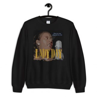 Billie Holiday Jazz Wisdom Unisex Sweatshirt