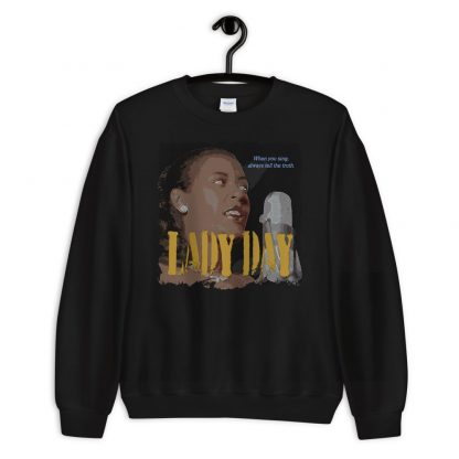 Billie Holiday Jazz Wisdom Unisex Sweatshirt