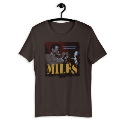 Miles Davis Jazz Wisdom Short-Sleeve Unisex T-Shirt - Image 2