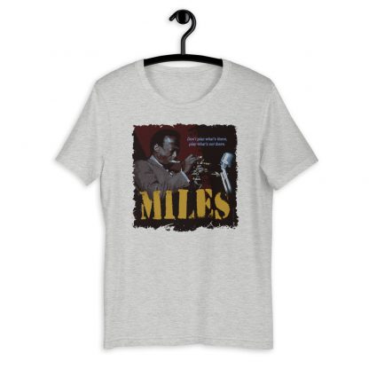 Miles Davis Jazz Wisdom Short-Sleeve Unisex T-Shirt - Image 10