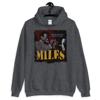 Miles Davis Jazz Wisdom Unisex Hoodie - Image 2