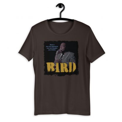 Charlie Parker Jazz Wisdom Short-Sleeve Unisex T-Shirt - Image 2