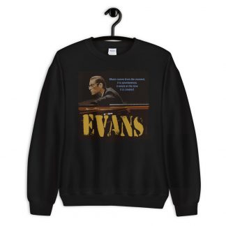 Bill Evans Jazz Wisdom Unisex Sweatshirt