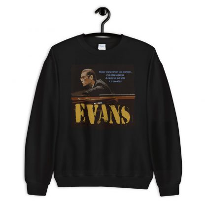 Bill Evans Jazz Wisdom Unisex Sweatshirt