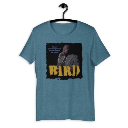 Charlie Parker Jazz Wisdom Short-Sleeve Unisex T-Shirt - Image 9
