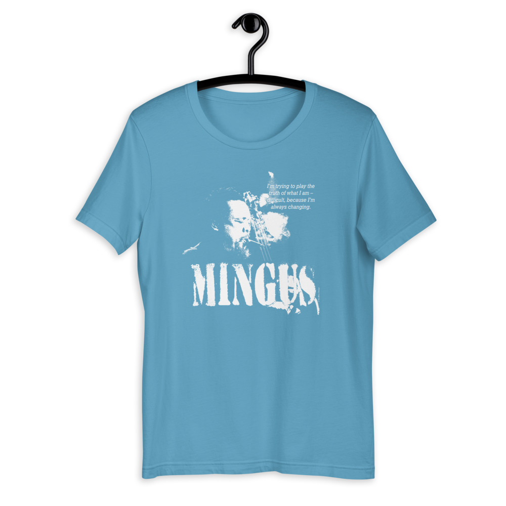Charles Mingus Jazz Wisdom Short-Sleeve Unisex T-Shirt (1 Charles Mingus Jazz Wisdom Short-Sleeve Unisex T-Shirt (1