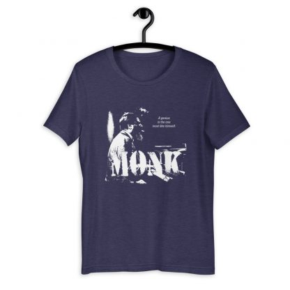 Thelonious Monk Jazz Wisdom Short-Sleeve Unisex T-Shirt (1-color) - Image 4