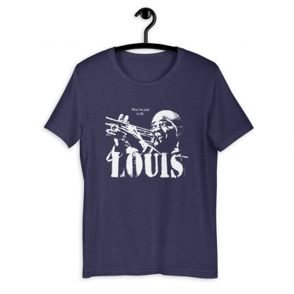 Louis Armstrong Jazz Wisdom Short-Sleeve Unisex T-Shirt (1-color) - Image 3
