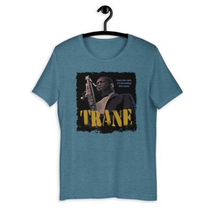 John Coltrane Jazz Wisdom Short-Sleeve Unisex T-Shirt - Image 9
