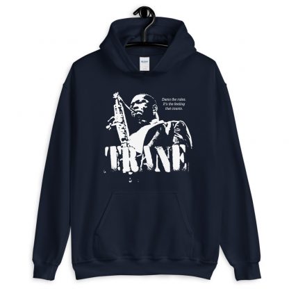 John Coltrane Jazz Wisdom Unisex Hoodie (1-color) - Image 4