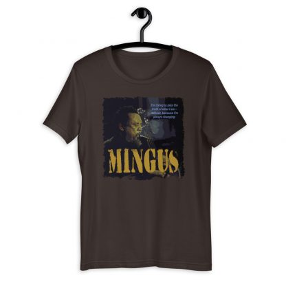 Charles Mingus Jazz Wisdom Short-Sleeve Unisex T-Shirt - Image 2