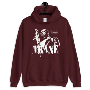 John Coltrane Jazz Wisdom Unisex Hoodie (1-color)