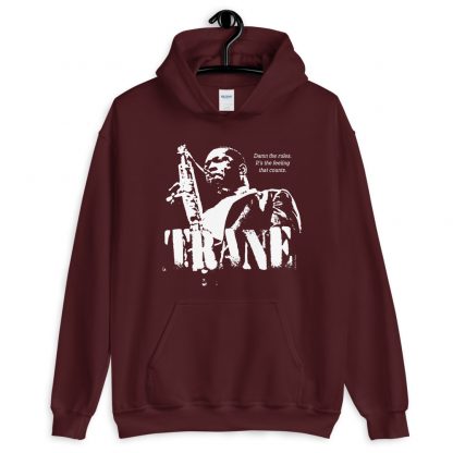 John Coltrane Jazz Wisdom Unisex Hoodie (1-color)