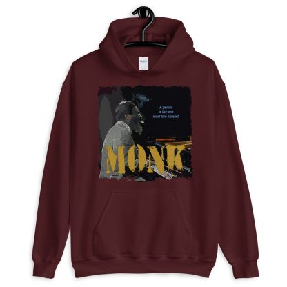 Thelonious Monk Jazz Wisdom Unisex Hoodie - Image 3