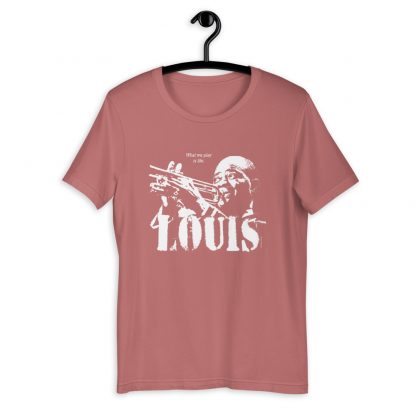 Louis Armstrong Jazz Wisdom Short-Sleeve Unisex T-Shirt (1-color) - Image 7