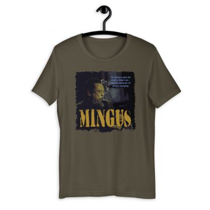 Charles Mingus Jazz Wisdom Short-Sleeve Unisex T-Shirt - Image 6