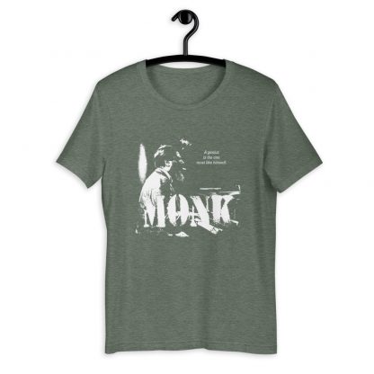 Thelonious Monk Jazz Wisdom Short-Sleeve Unisex T-Shirt (1-color) - Image 3