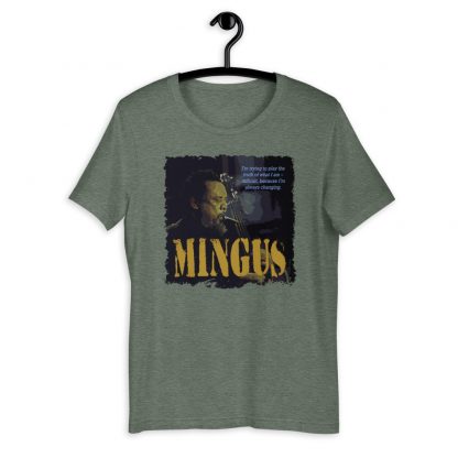 Charles Mingus Jazz Wisdom Short-Sleeve Unisex T-Shirt - Image 4