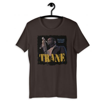 John Coltrane Jazz Wisdom Short-Sleeve Unisex T-Shirt - Image 2