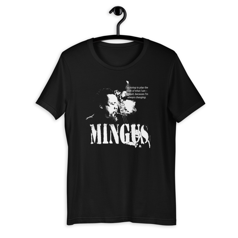 Charles Mingus Jazz Wisdom Short-Sleeve Unisex T-Shirt (1 Charles Mingus Jazz Wisdom Short-Sleeve Unisex T-Shirt (1