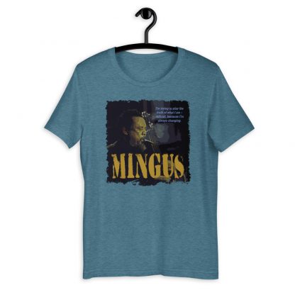 Charles Mingus Jazz Wisdom Short-Sleeve Unisex T-Shirt - Image 9