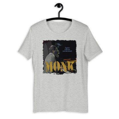 Thelonious Monk Jazz Wisdom Short-Sleeve Unisex T-Shirt - Image 10