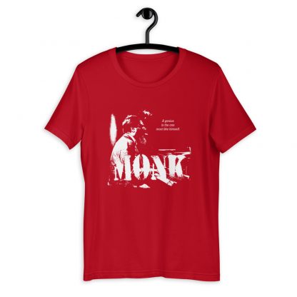 Thelonious Monk Jazz Wisdom Short-Sleeve Unisex T-Shirt (1-color) - Image 10