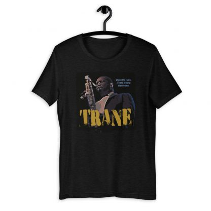 John Coltrane Jazz Wisdom Short-Sleeve Unisex T-Shirt - Image 3